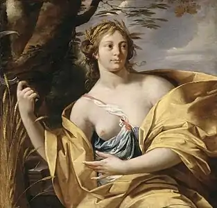 Entourage de Simon Vouet, Cérès, déesse des moissons (1re moitié du XVIIe siècle).