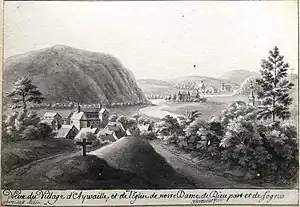 Aywaille, Dieupart et Sougné vers 1737.