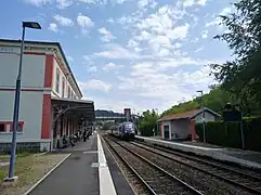 Intérieur de la gare.