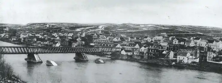 Vue générale de Saint-Georges, vers 1910