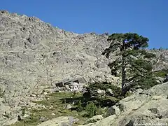 Refuge de Tighjettu (1 685 m).