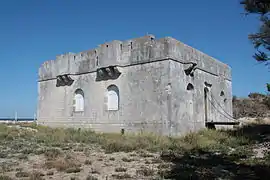 Fort du Grouin, pignon ouest.