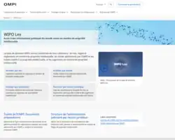 Image illustrative de l’article WIPO Lex