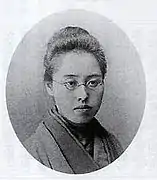 L'écrivaine Wakamatsu Shizuko.