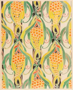 Motifs pour papier peint (avant 1905).