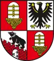 Le blason de Salzland, Saxe-Anhalt