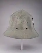 Casque de type chapel bernois (probablement 14e siècle)