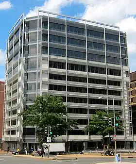 Vue de la mission diplomatique