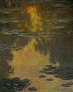 Nymphéas (1907) de Claude Monet - Kuboso Memorial Museum of Art, Izumi