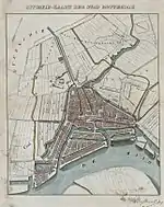 Carte ancienne triangulaire