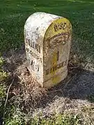 Ancienne borne.