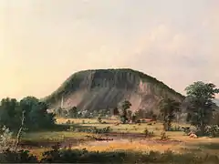 West Rock, New Haven, vers 1857, New Haven Museum and Historical Society (en)