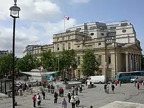 Vue de la mission diplomatique