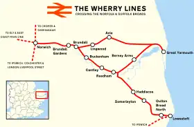 Voir la carte de la ligne.