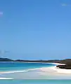 La plage de Whitehaven.