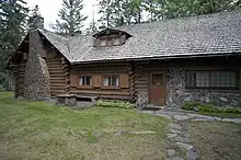 Maison de Peter et Catharine Whyte vu de l'extérieur.