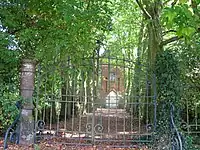 Grille du château de Wiège.