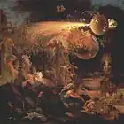 Domenicus van Wijnen - Tentation de Saint Antoine.