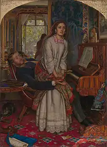 William Holman Hunt, The Awakening Conscience, 1853.