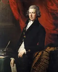 William Pitt le Jeune, vers 1787, Glasgow, Collection Burrell.