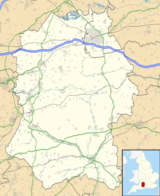 Voir sur la carte administrative du Wiltshire