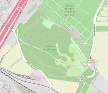 Plan du Domaine du château de Montjean.