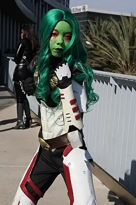 Cosplay de Gamora.