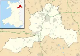 Voir sur la carte administrative de Wrexham