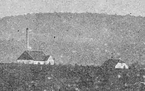 Le puits no 4 des houillères.