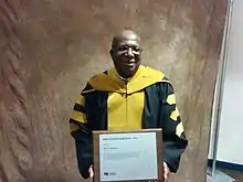 Yao Assogba, professeur émérite de l'UQO  (2014)