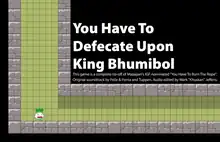 Capture d'écran d'un jeu parodique.