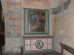 L'autel de la troisième chapelle.