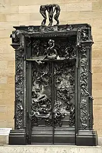 La Porte de l'enfer, Paris, musée Rodin.