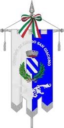 Drapeau de Zibido San Giacomo