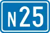 Image illustrative de l’article Route nationale 25 (Belgique)
