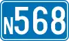 Image illustrative de l’article Route nationale 568 (Belgique)