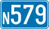 Image illustrative de l’article Route nationale 579 (Belgique)