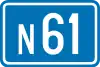 Image illustrative de l’article Route nationale 61 (Belgique)