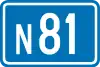 Image illustrative de l’article Route nationale 81 (Belgique)
