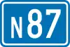 Image illustrative de l’article Route nationale 87 (Belgique)