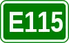 Route européenne 115