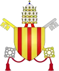 Blason du pape Benoît XIV