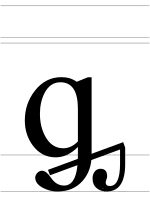 Image illustrative de l’article G barré hameçon palatal
