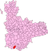 Localisation de Bobadilla del Campo