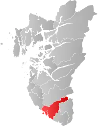 Localisation de Eigersund