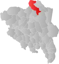 Localisation de Tynset