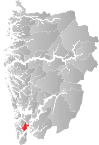 Localisation de Stord