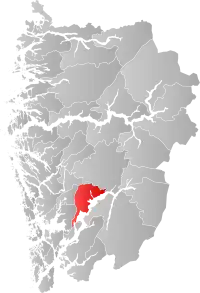Localisation de Kvam