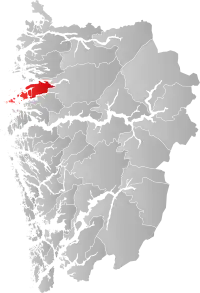 Localisation de Askvoll