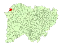 Localisation de Vilvestre